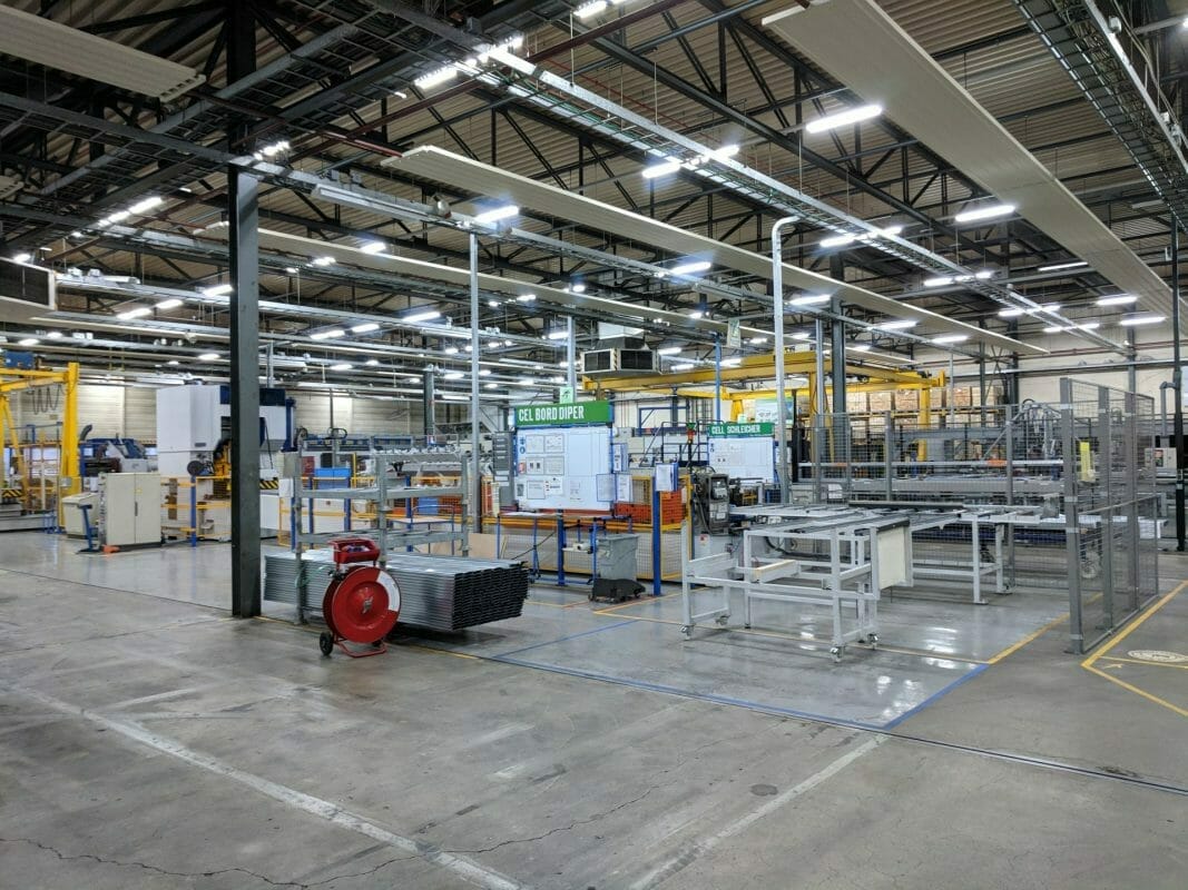 LED TL-verlichting bij Schneider Electric