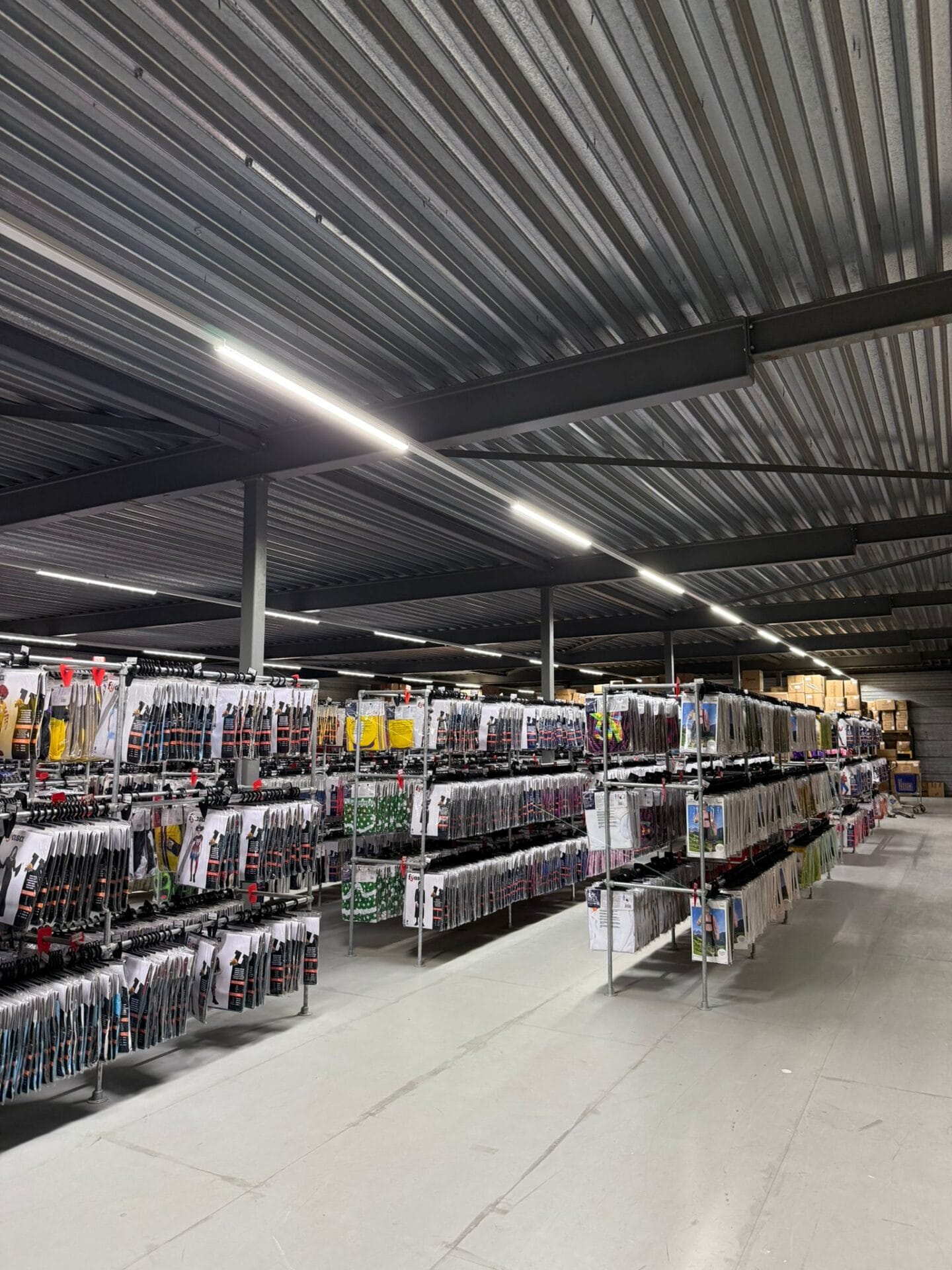 LED-installatie bij Haza Witbaard