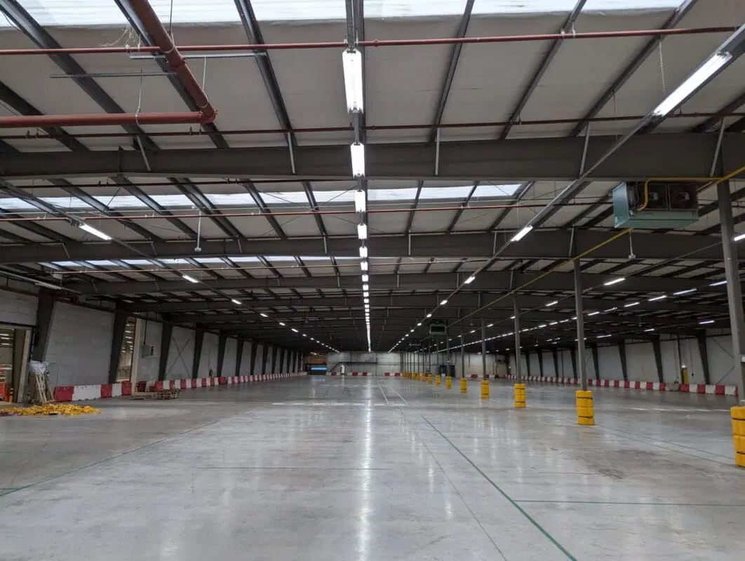 LED-lijnverlichting bij Brabopack