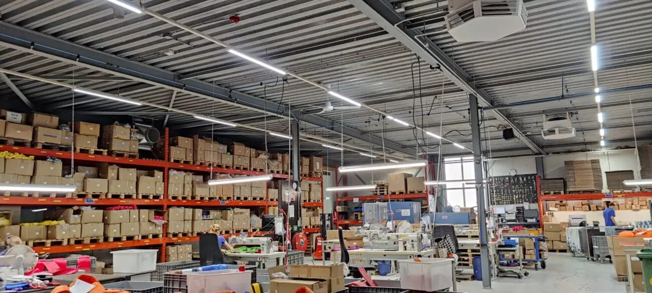 LED-verlichting in een vastgoedproject van Enduro
